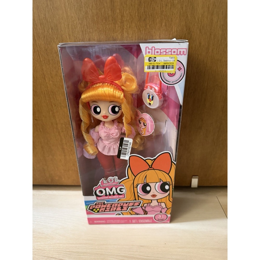 LOL Surprise OMG The Powerpuff Girls Doll - Blossom New In Box